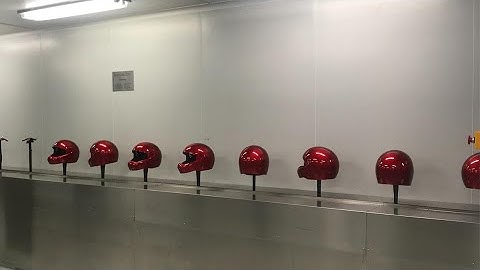 Turnkey Project of Automatic PU Spray Painting Line for Motorcycle Helmet