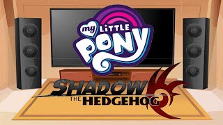 Princesas Y Villanos Reaccionan al Novio de Twilight Shadow The Hedgehod♥️🦔