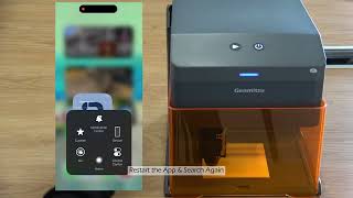 Connect Genmitsu APP with Kiosk Laser Engraver screenshot 2