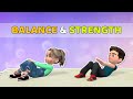 15 SUPER FUN CORE EXERCISES FOR KIDS – BALANCE &amp; STRENGTH