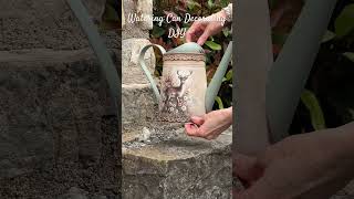 Garden Crafts Ideas Decorating Watering Can #handmade #gardencrafts #gardendecor #shoptherealdeal