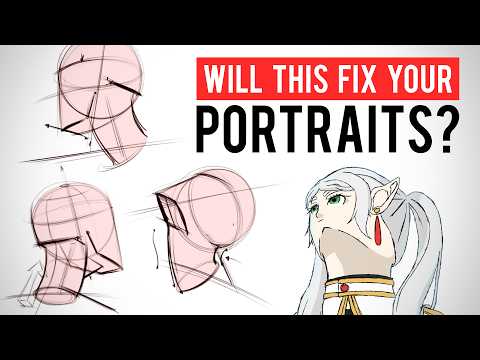Draw ANY Head with 4 Steps (Extreme Poses)