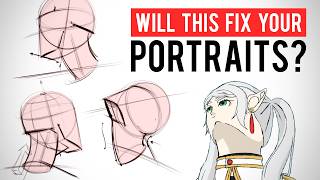 Draw ANY Head with 4 Steps (Extreme Poses)