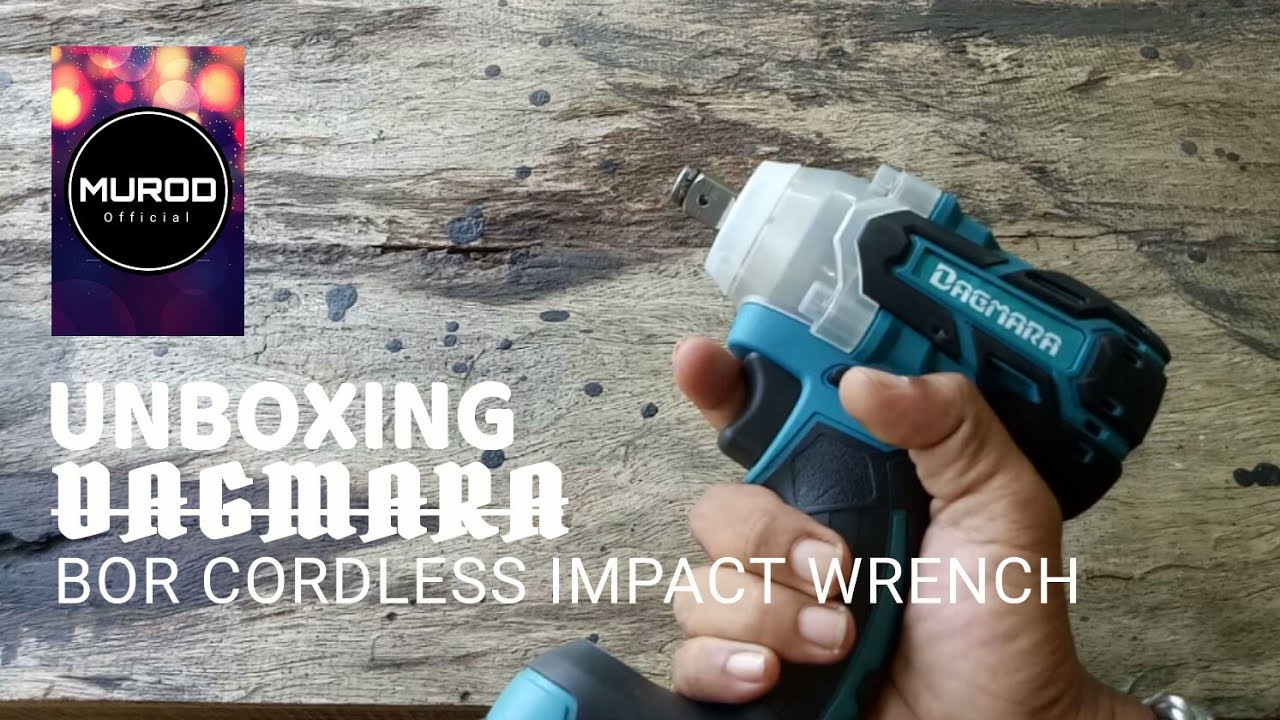 UNBOXING CORDLESS IMPACT WRENCH DAGMARA 
