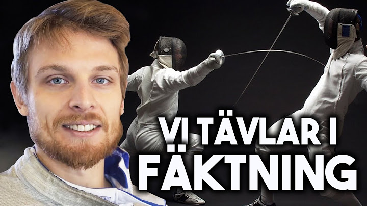 VI TÄVLAR I FÄKTNING