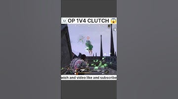 1v4 Clutch in Bgmi 😈😱🔥 ll #shortsfeed #bgmi #shorts #pubgmobile #pubg #1v4clutch