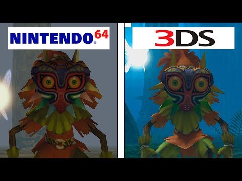 Zelda: Majora&rsquo;s Mask | Nintendo 64 vs Nintendo 3DS | 4K Graphics Comparison