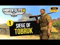 Sniper Elite III PC Gameplay Realistic | Mission-1 Siege of Tobruk | Ultra HD 1080P