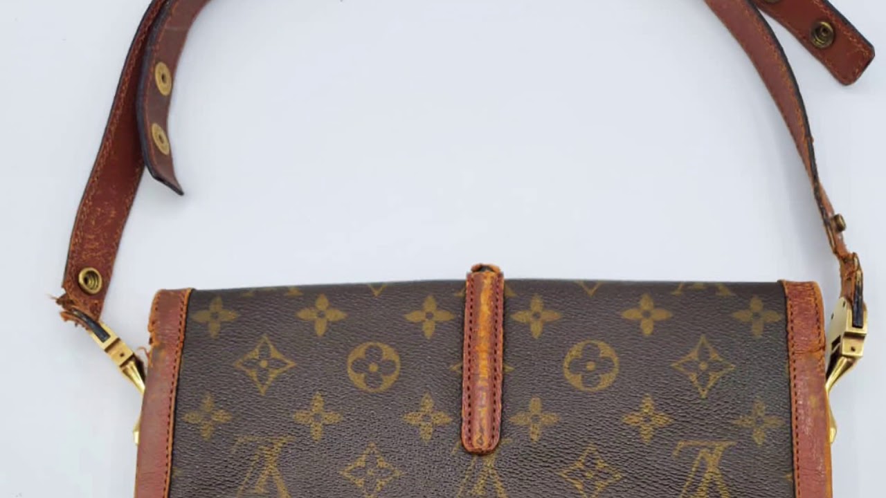 LOUIS VUITTON VINTAGE ANNI '70 RESTAURO COMPLETO 