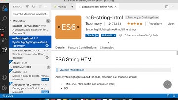 Highlight code HTML và sử dụng Emmet trong Javascript String