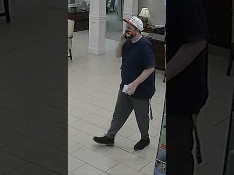 Huntsville Police Release Photos Of Suspected Bank Robber Shorts