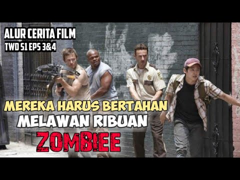 ZOMBIEE YANG SUDAH MENYEBAR KE SELURUH DUNIA || ALUR TWD S1 EPS 3&4