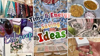 Time & Energy Saving Ideas | Eid Special preparation | Khaadi Limelight Sanasafinaz | Reset & Prep