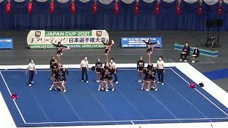 日本大学 DIPPERS 8位 自由演技競技 大学部門 JAPAN CUP 2021.12.18