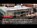 Gaf commercial project showcase stanley center for peace  security  gaf roofing