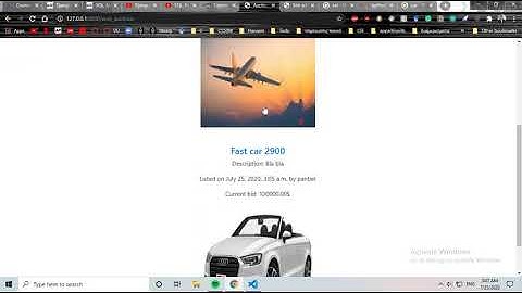 Harvard CS50W - Project 2 - Commerce