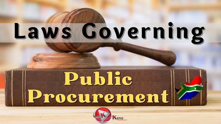 8 Laws & Regulations Governing Public Procurement | List of Public Procurement Laws in South Africa