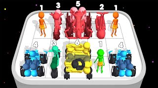 MERGE & PUSH 3D  Merge Human Vehicles (Max Level)