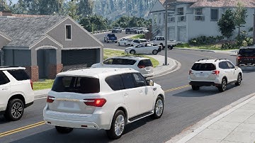 BeamNG.drive - Realistic Traffic Vehicles Mod Performance Testing