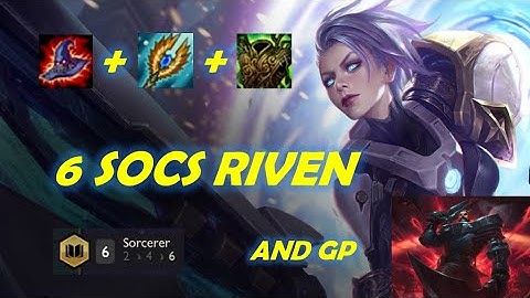 6 SORCERERS RIVEN + GP!!! TACTICAL NUKE AND INFINITE SHIELDS - MID SET TFT PATCH