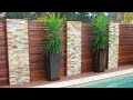 100 Backyard Fence Design Ideas 2023 Patio Fence Decoration Ideas | Home Garden Boundary Wall Design