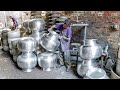 How Traditional Hammered Degh is Made in the Factory