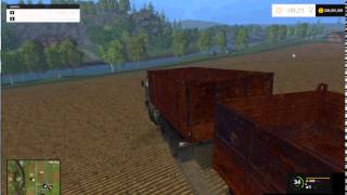 KAMAZ 53212 TRUCK AND TRAILER NEFAZ V2.0 Farming Simulator 2015 KAMAZ 53212 TRUCK AND TRAILER NEFAZ V2.0 Farming Simulator 2015