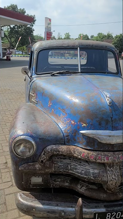 Classic Patina Chevy Pickup SHT Vintage Car Lumajang