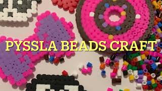 Easy Craft with Pyssla Beads | Perler Beads Craft | Fun Craft Idea