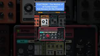 ELECTRUM Guitar amp cab pedals Lead part demo  part 3 #shorts United Plugins