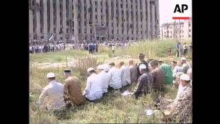 Chechnya - 'Independence' Declaration Demo