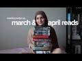 march & april reading wrap up (shadowhunters chronicles, anticipated releases)