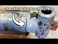 Cracked Excavator Hydraulic Cylinder Weld Repair | Machining & Welding