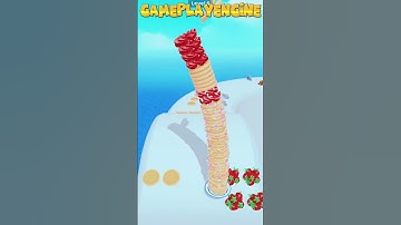 Pancake Run 2🥞 Gameplay Walkthrough 🎮 (iOS, Android) #gaming #mobilegame #games #gameshorts #shorts