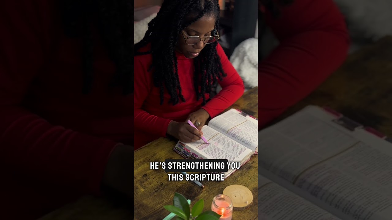 God is Giving You The Strength You Need Today #meditation #scripture #abundance