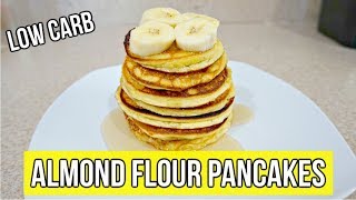 HOW TO MAKE ALMOND FLOUR PANCAKES/ QUICK AND EASY/ LOW CARB Easy Keto Pancakes How To Make Almond Flour Pancakes
