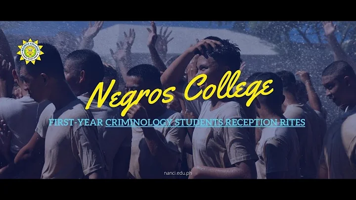First-year Criminology Students Reception Rites