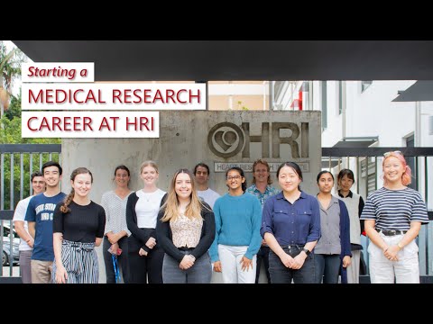 Starting a medical research career at HRI