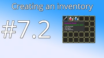 Unity Tutorial: Creating an inventory(PART 7.2) - Character panel layout