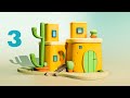 How to create stylized cartoon house in Blender