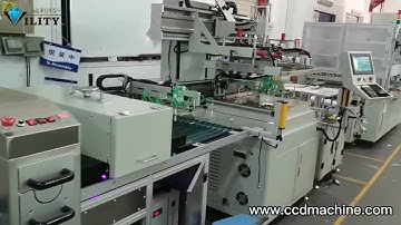 Sheet to Sheet Full Automatic Screen Printing Press Automatic Production Line For Diffusion Film