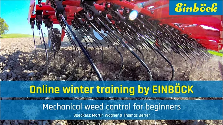 Einböck online training: "Mechanical weed control for beginners"