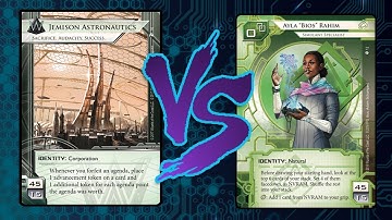 Android: Netrunner - Crash Test #150 Jemison Badmison VS Ayla Out of Ashes