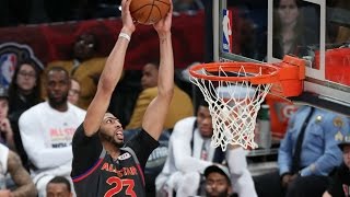 Anthony Davis Breaks Wilt Chamberlains All Star Record With This Alley Oop Dunk 02.19.17