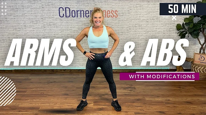 ARMS AND ABS Strength Workout  Dumbbells and Bands