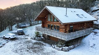 Inside A Dream LOG CABIN  In The UK (Full Tour).