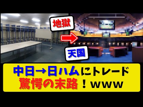 【驚愕の結末】中日→日ハムにトレード！球団施設を見学した結果！【2ch・5ch】野球反応まとめ【反応集】【なんJ】