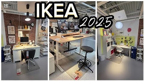 NEW! IKEA Office or study room tables 2025 computer tables #ikea