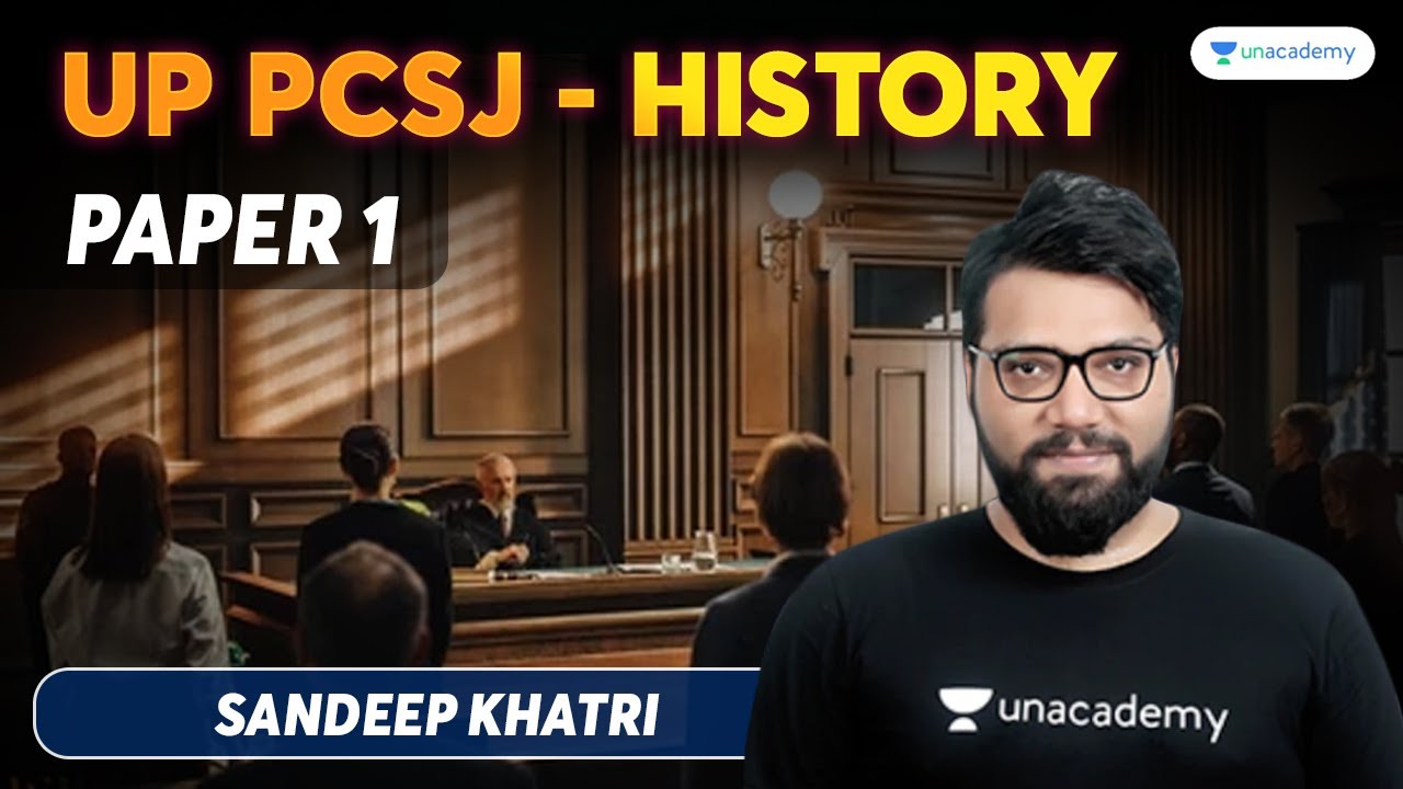 UP PCSJ History Paper 1 UP PCSJ 2023 Preparation Sandeep Khatri 