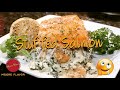 Stuffed Salmon| Moore Flavor's Way 😋💦